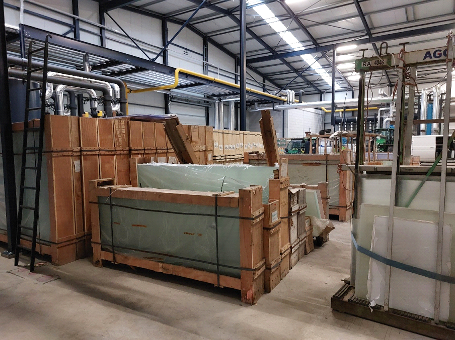 Maintenir un stock de vitrage suffisant pour assurer 